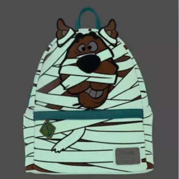 Loungefly x Scooby Doo Mummy Glow in the Dark Backpack NWT main image 14